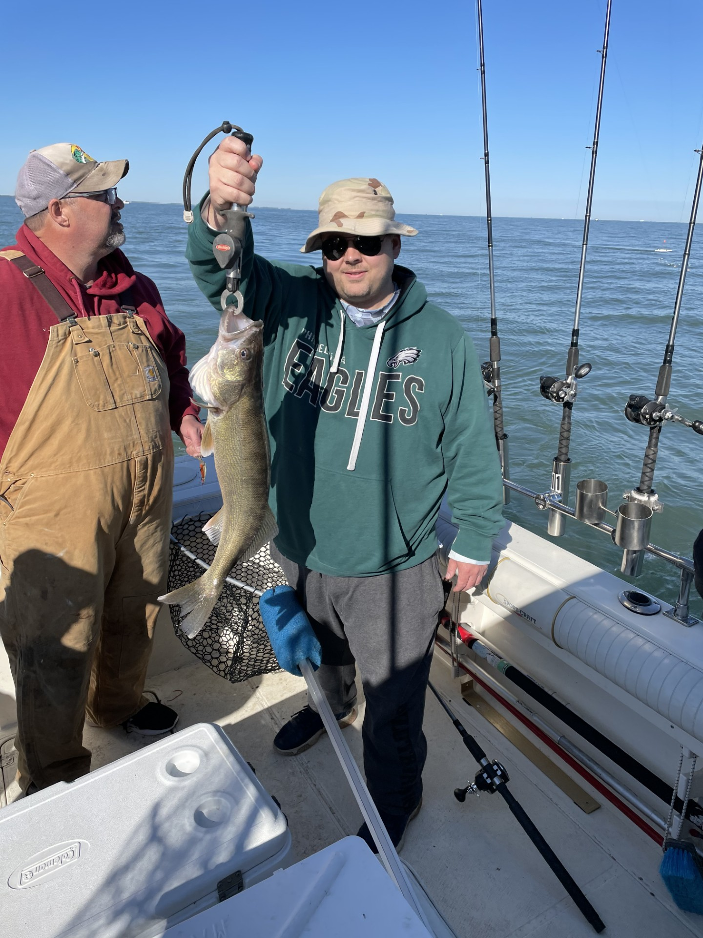 2024 Walleye On Boat